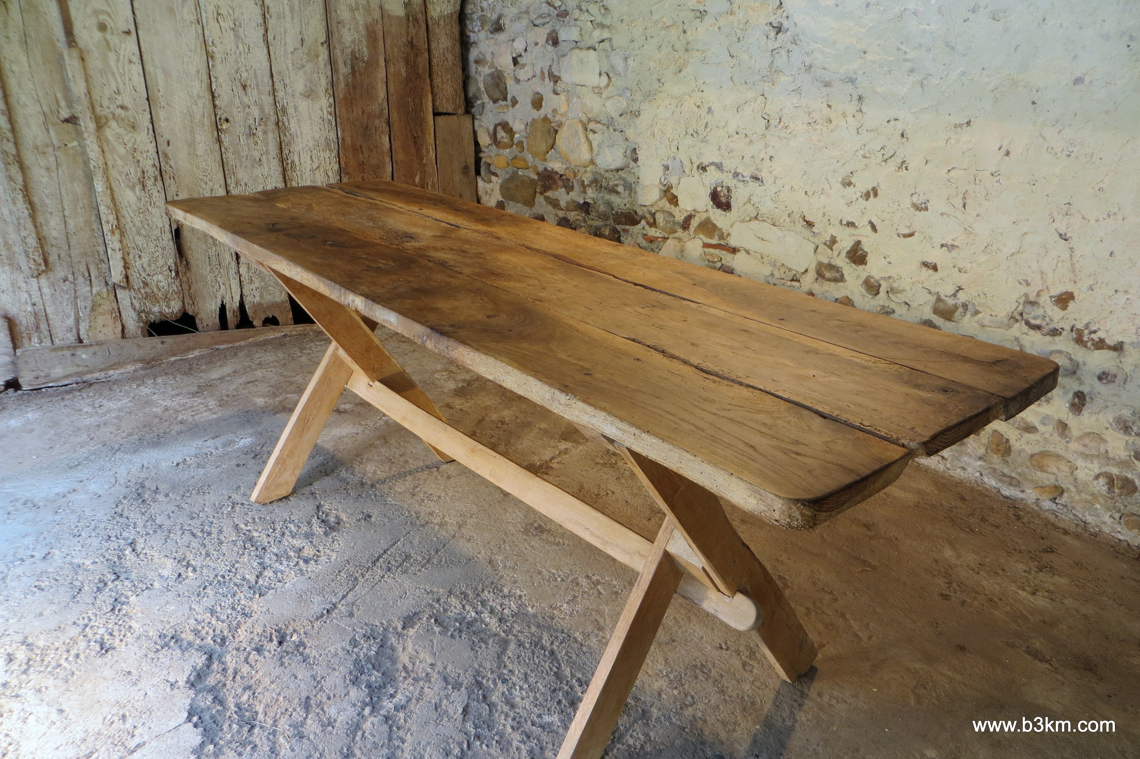 Handcrafted Farmhouse Table by Studio B3KM – Made to Order, Any Size — photo 5