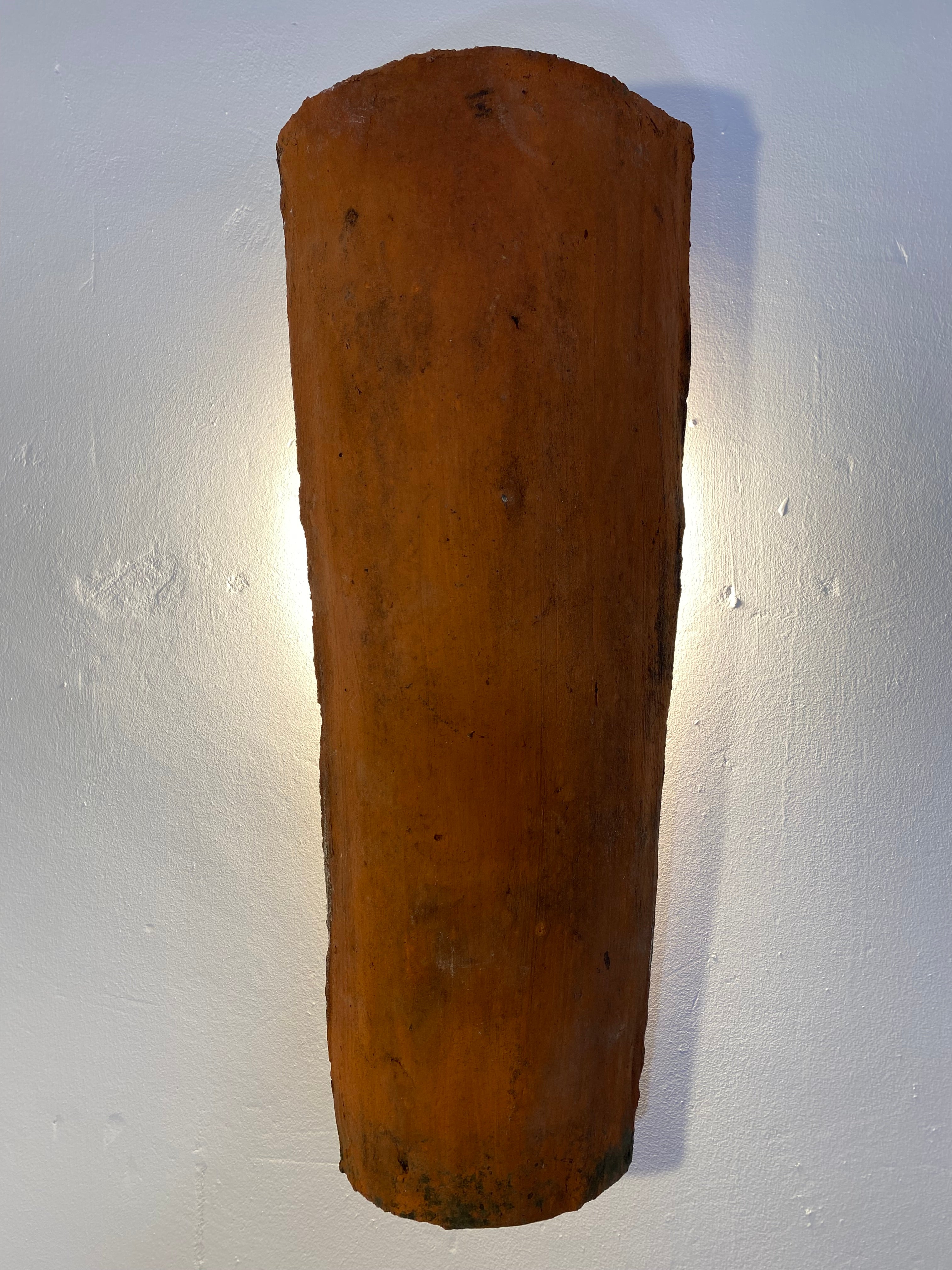Lamp from antique french roof tile by Studio B3KM — photo 3
