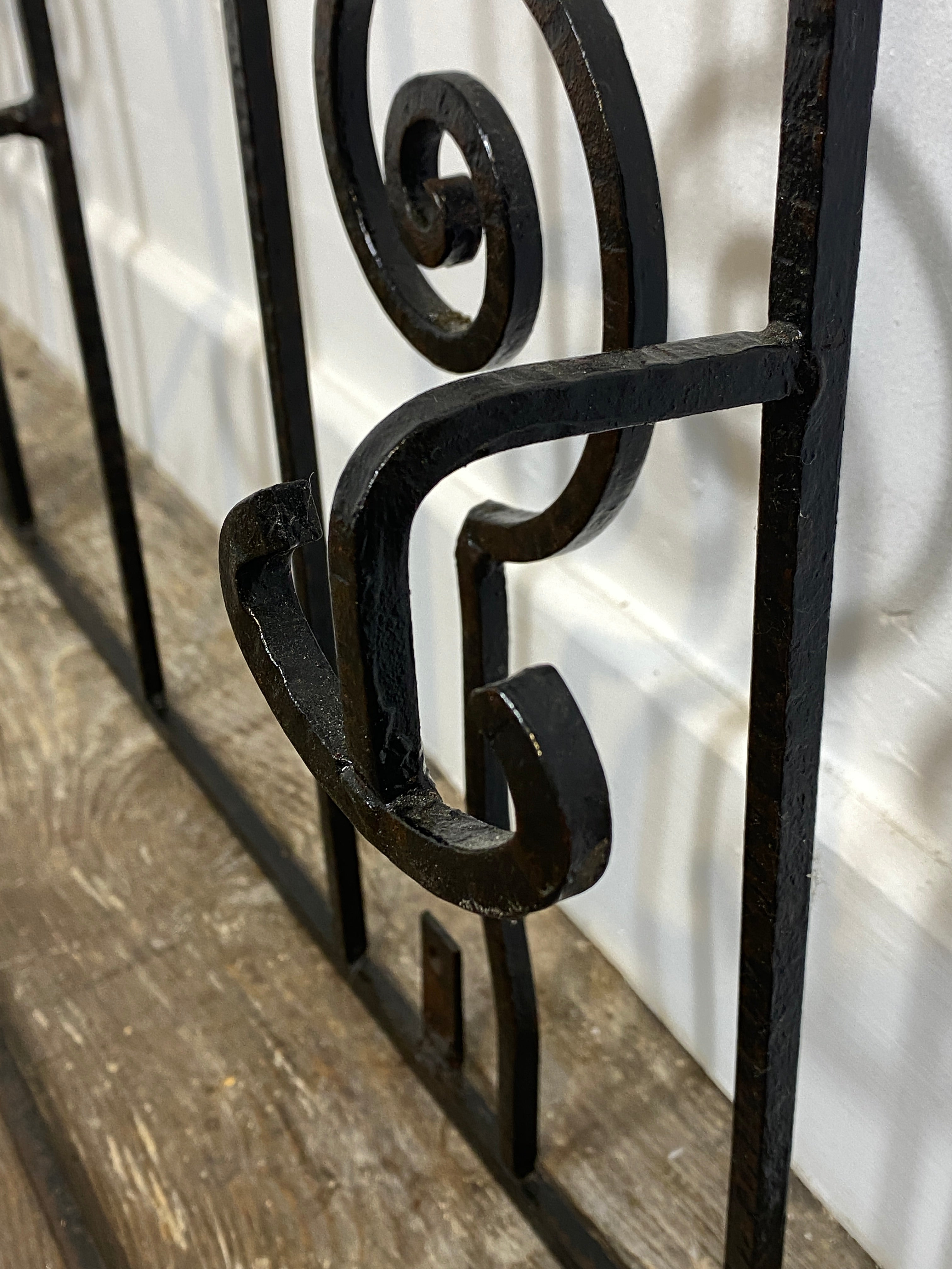 French Wrought Iron Porte-Manteau – Early 20th Century — photo 4