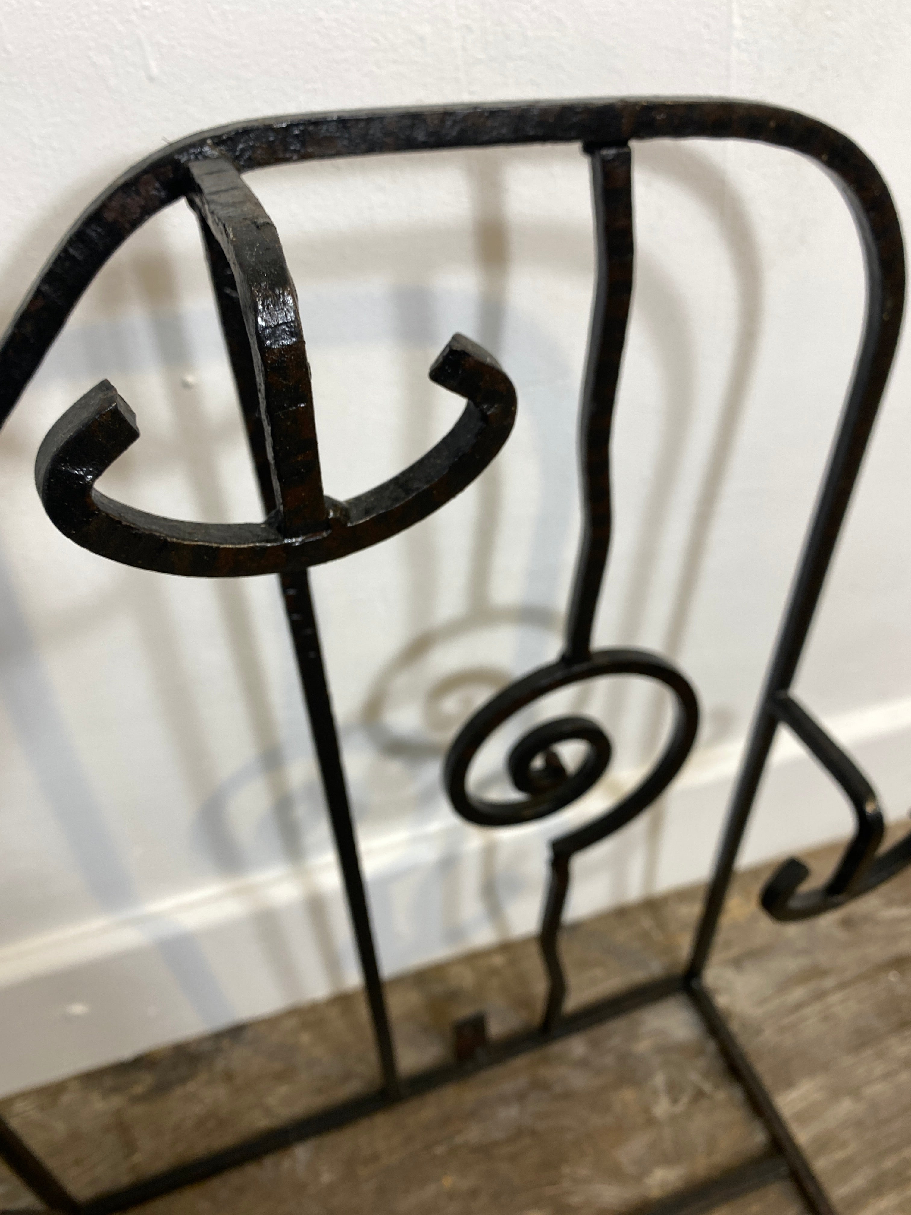French Wrought Iron Porte-Manteau – Early 20th Century — photo 7