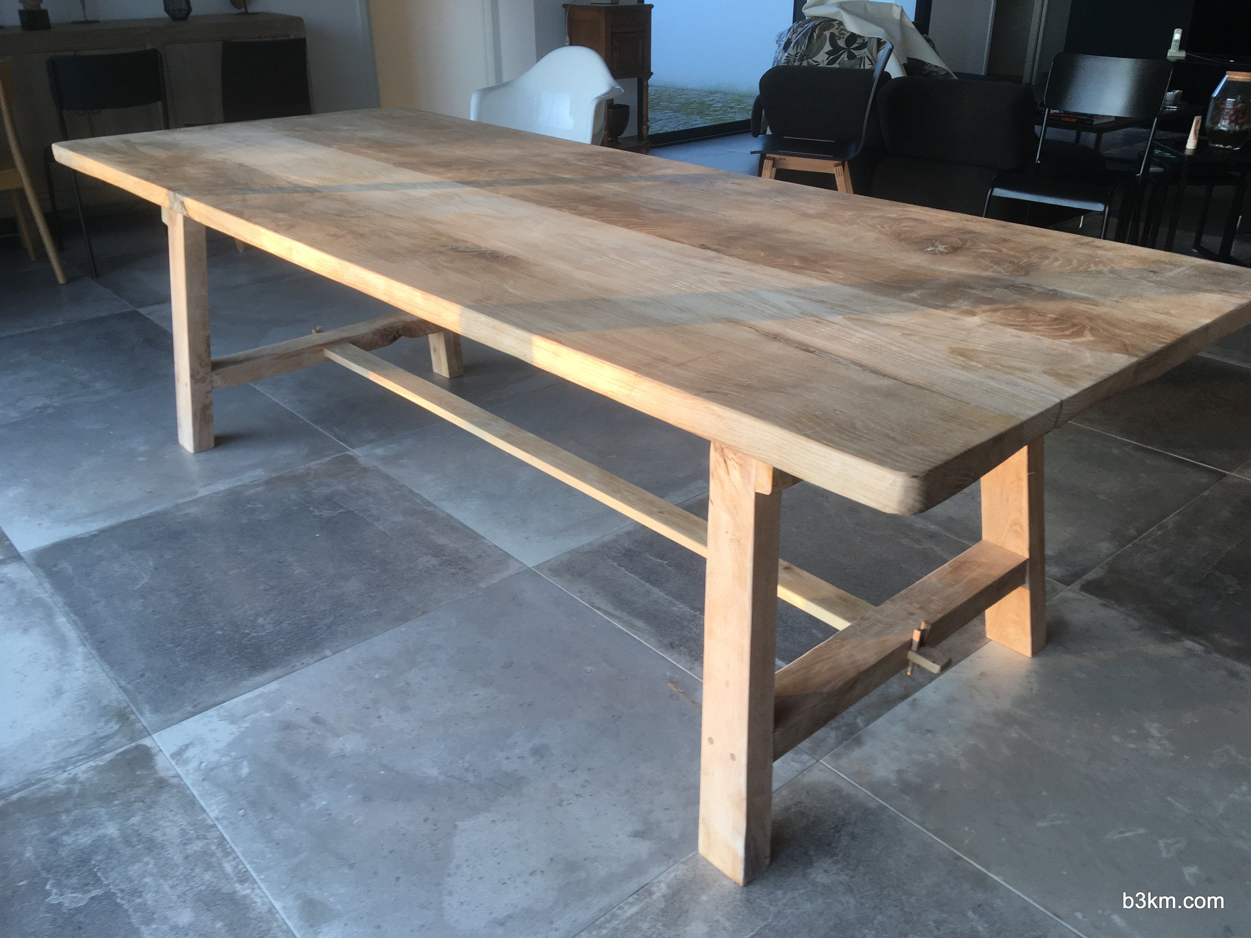 Handcrafted Farmhouse Table by Studio B3KM – Made to Order, Any Size — photo 2
