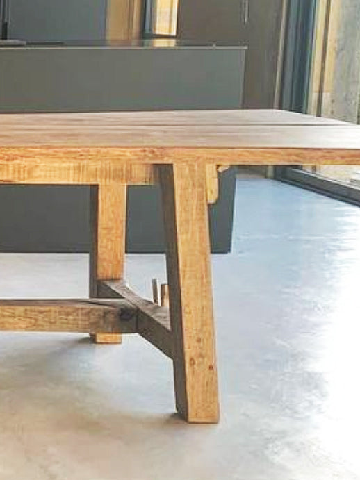 Handcrafted Farmhouse Table by Studio B3KM – Made to Order, Any Size — photo 7
